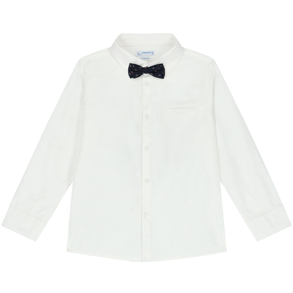 Boy’s shirt with bow tie