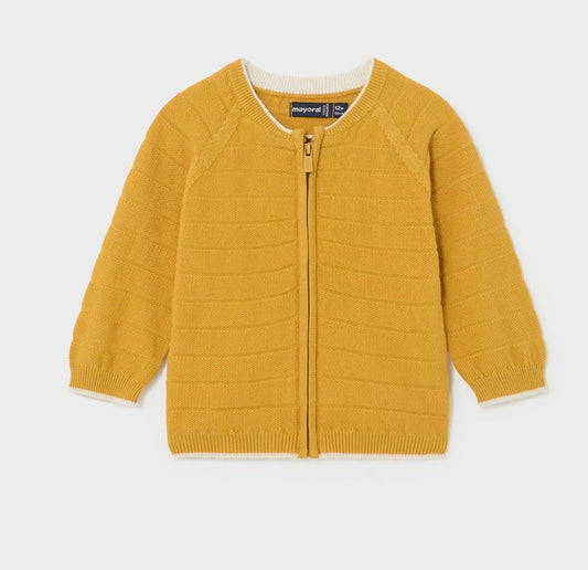 Baby zip-up cardigan Better Cotton