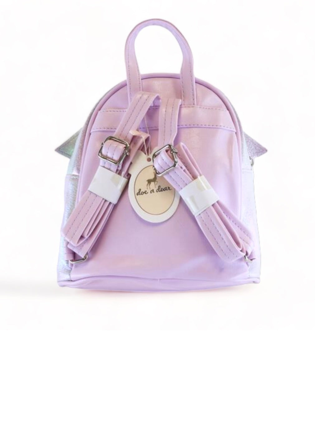 Angel Wings Iridescent Backpack - Lilac