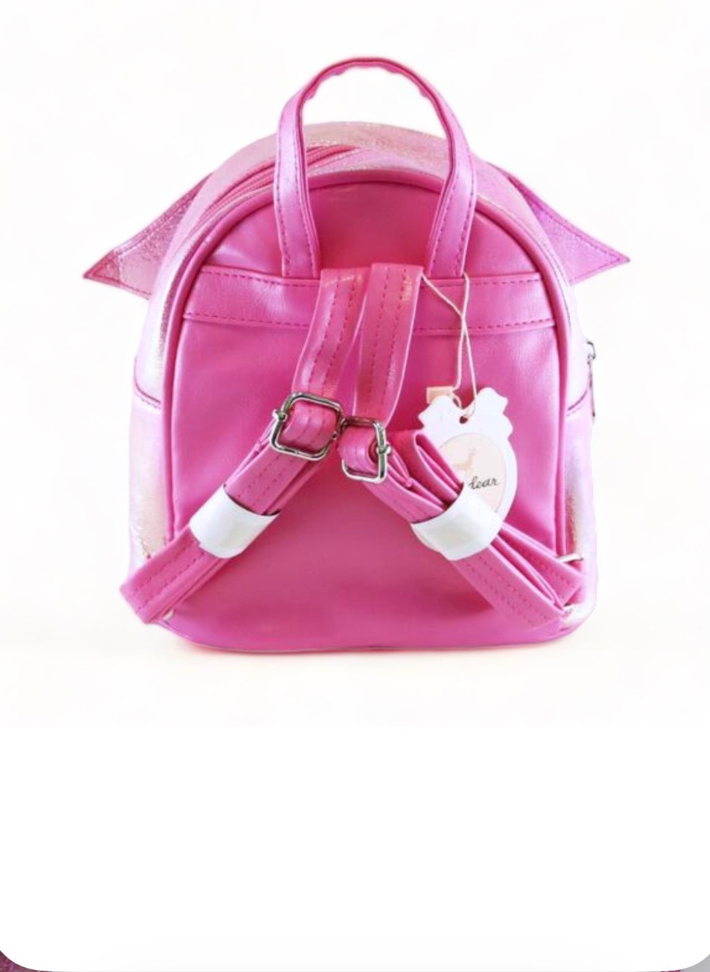 Angel Wings Iridescent Backpack - Fuchsia