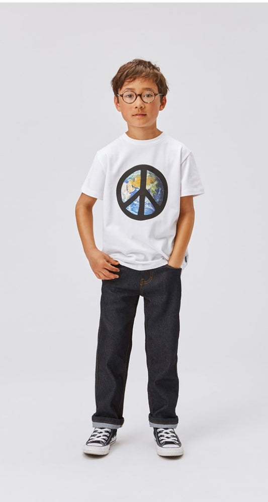 Earth with peace sign T-Shirt