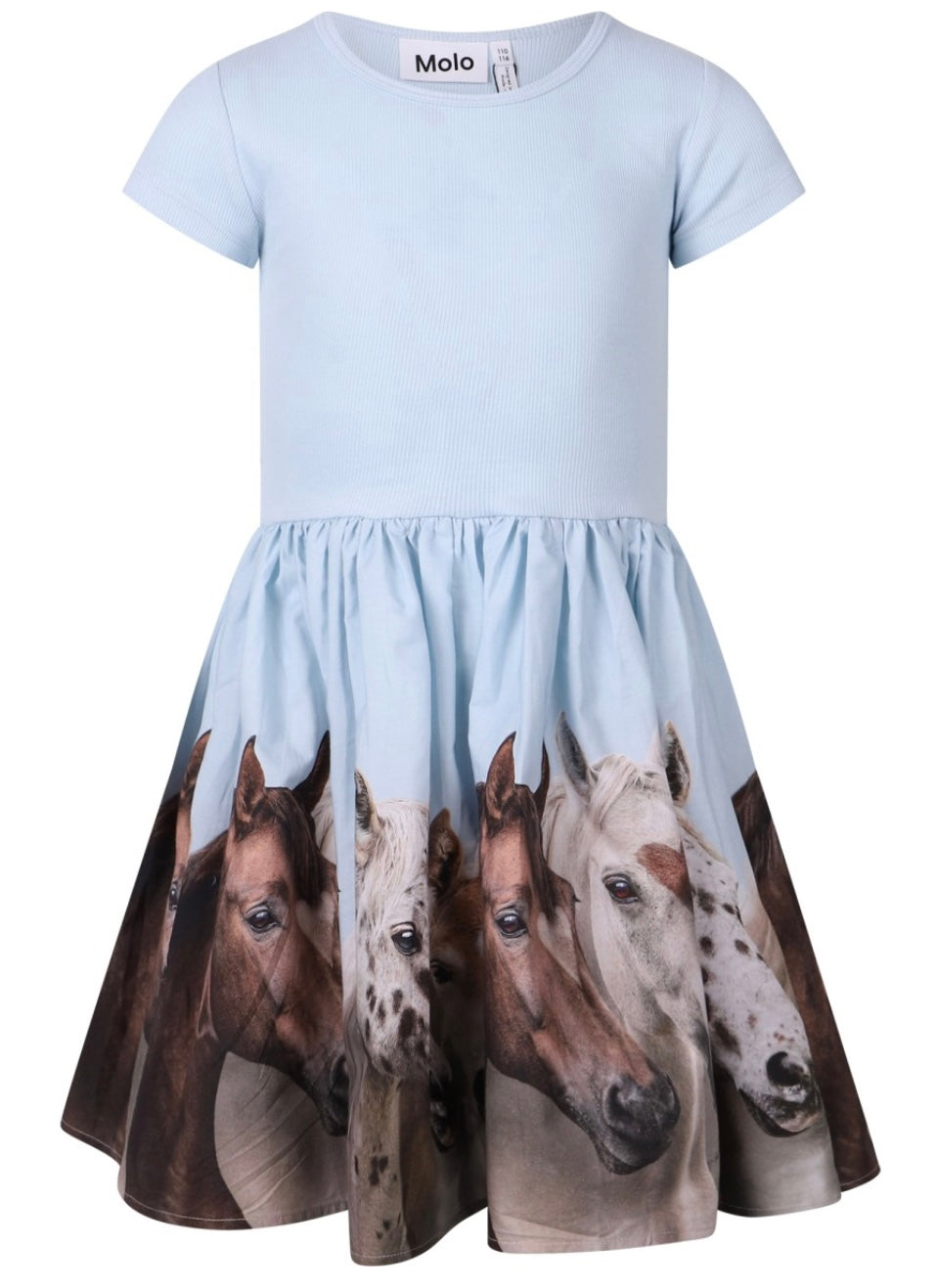 Horse printed Dress