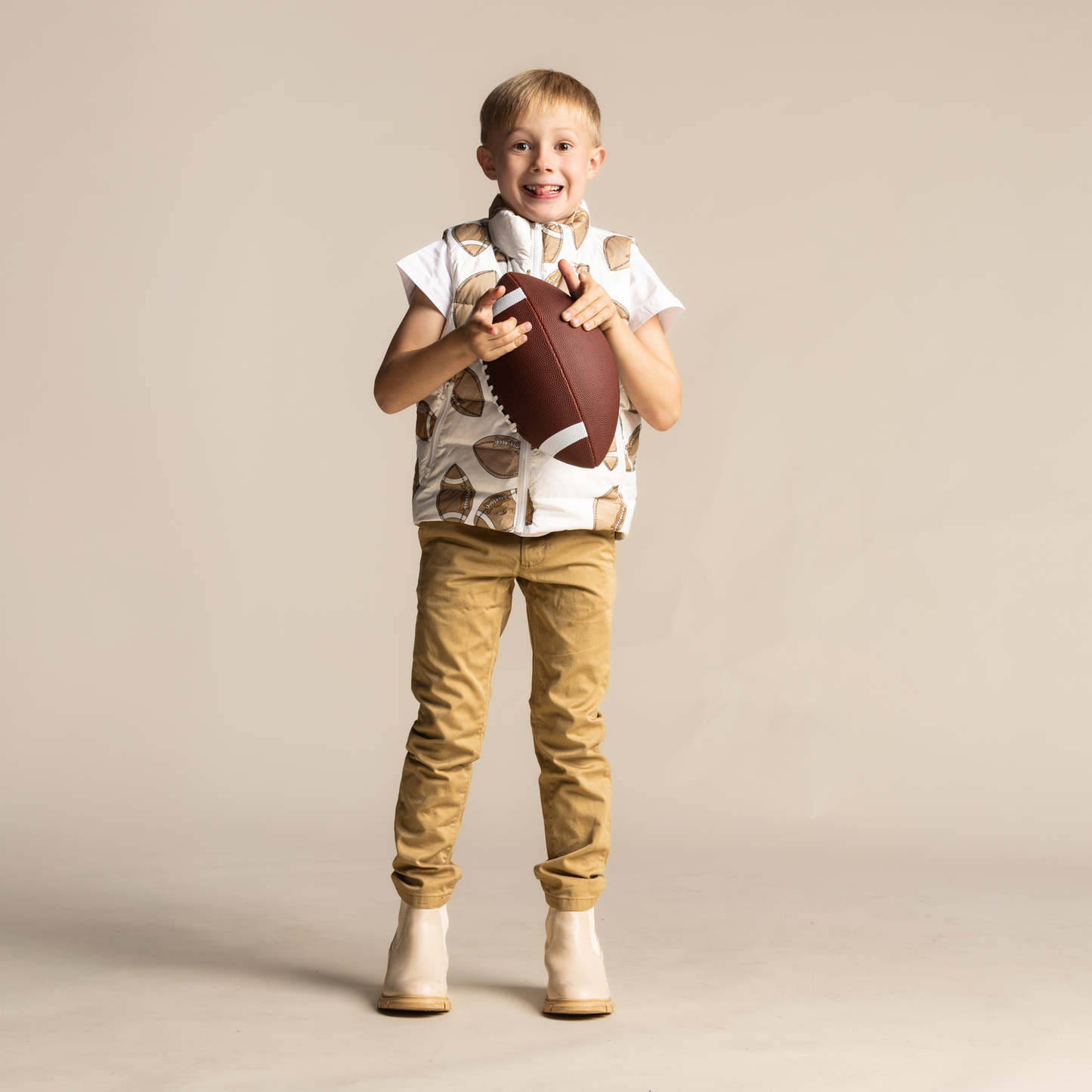 Casey Reversible Vest Touchdown
