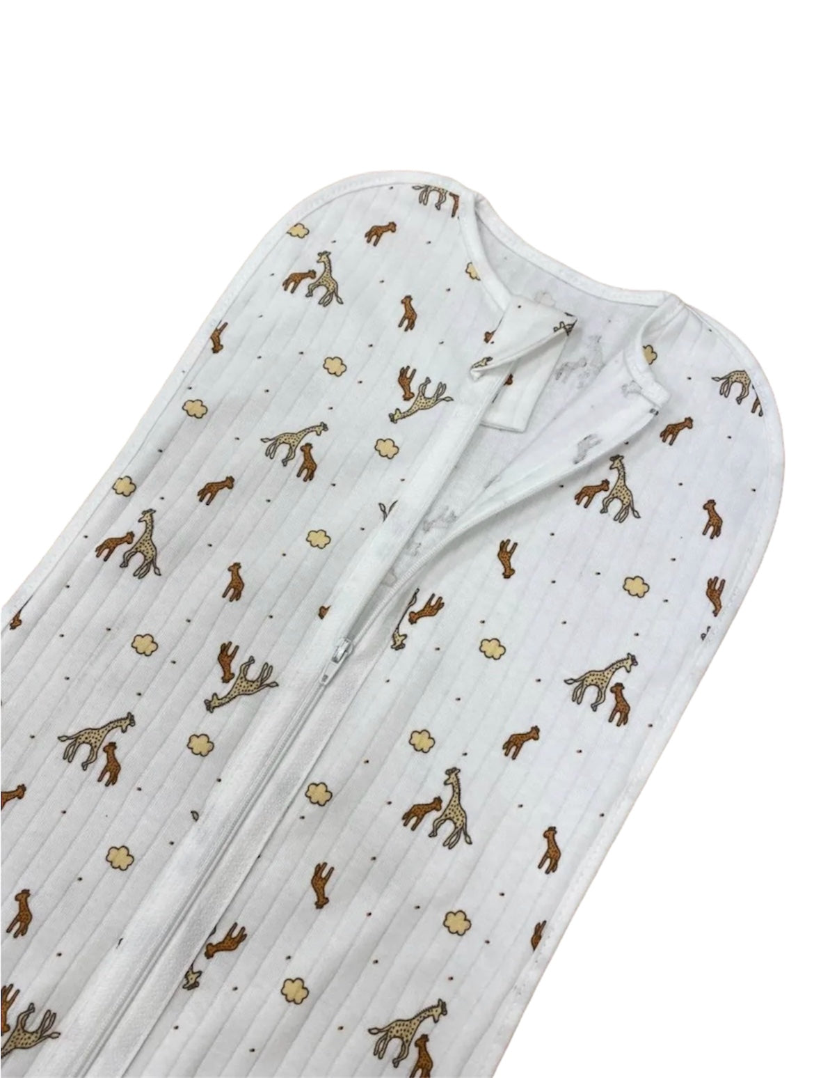 Baby Giraffe Print Swaddle Sack ā 100% Cotton š¦