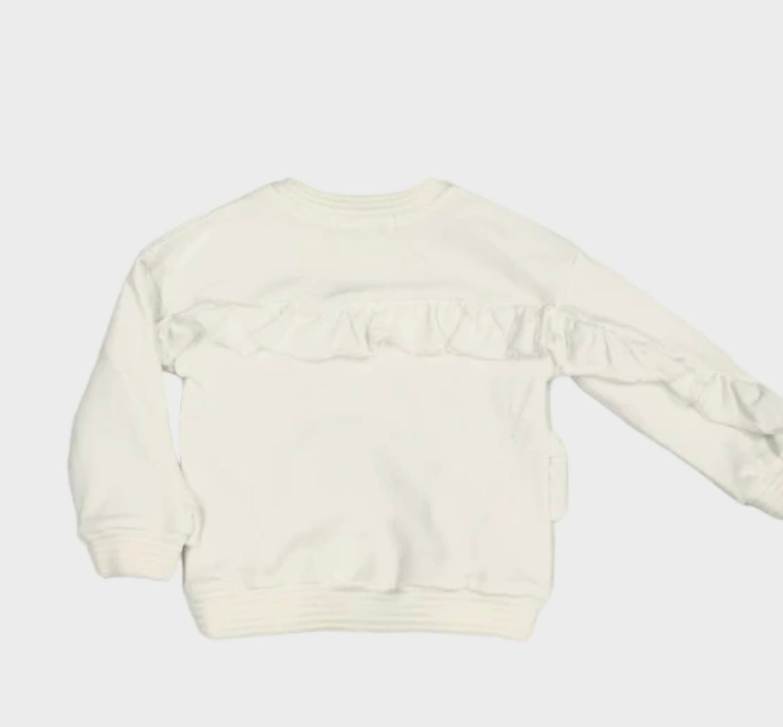 Long sleeves Sequinned Pear Sweatshirt
