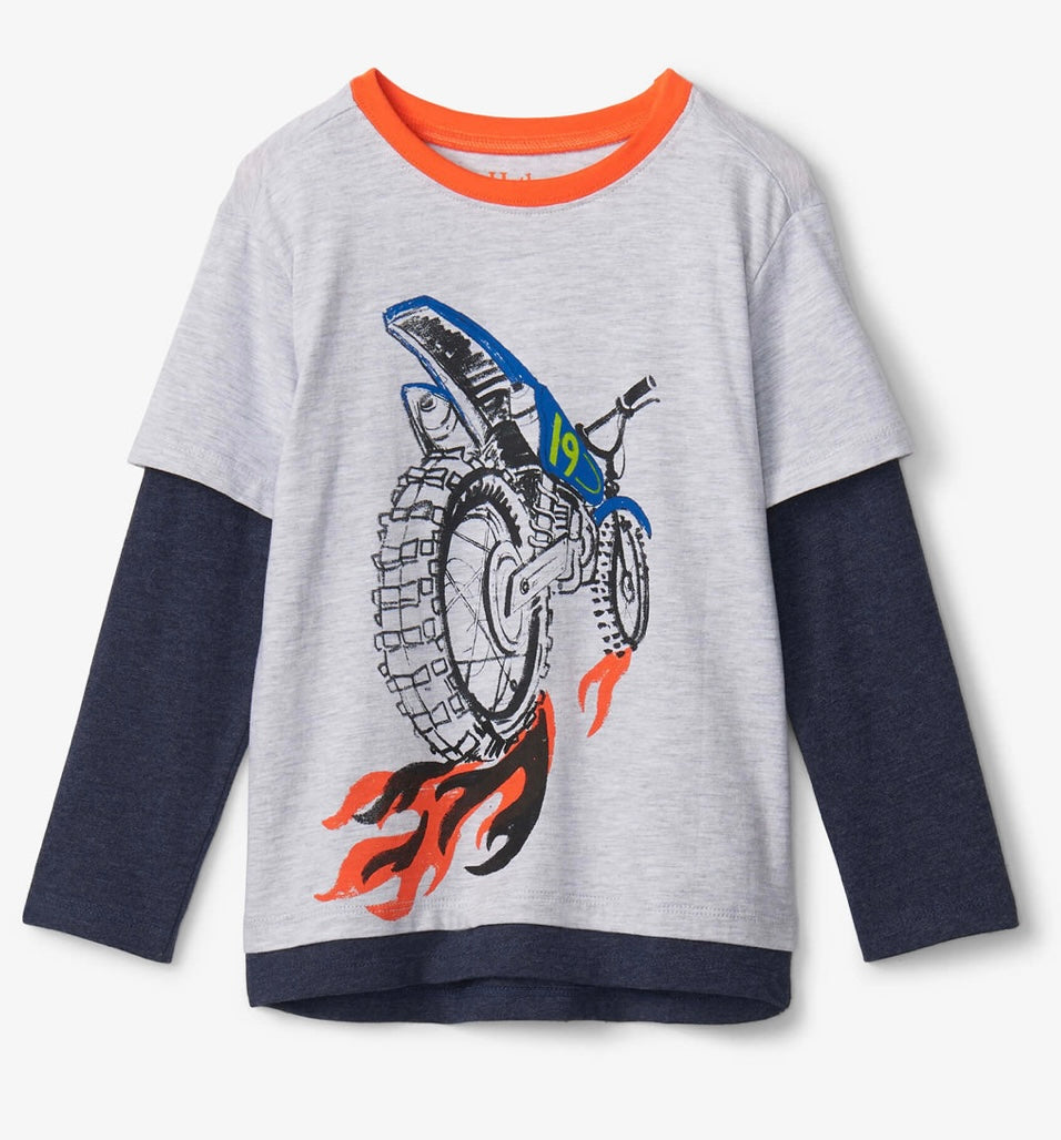 Blazing Dirt Bikes Fooler Tee