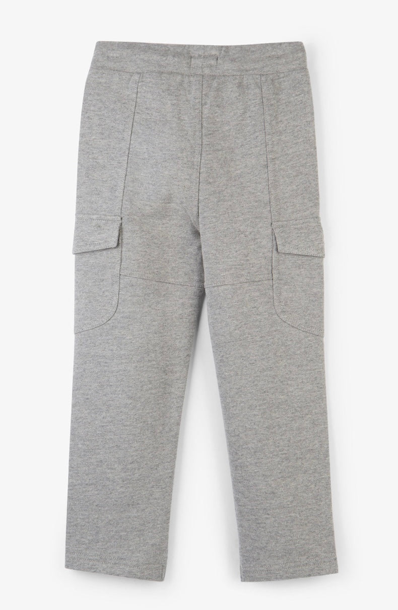 Grey Cargo Joggers