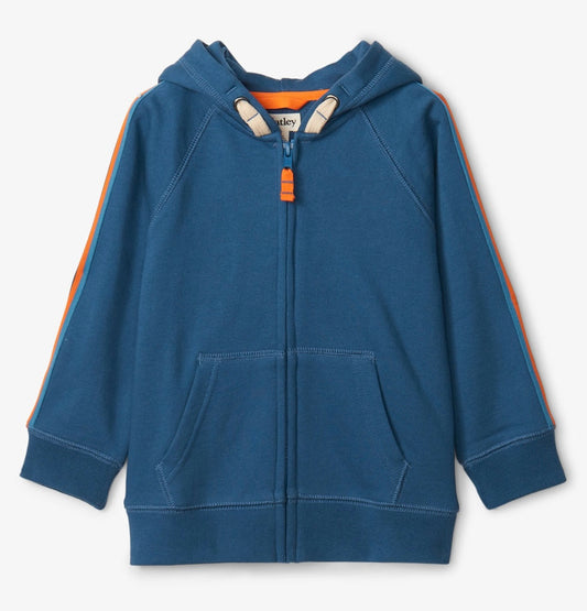 Raglan blue Hoodie