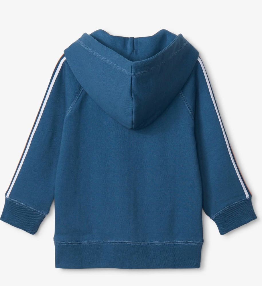 Raglan blue Hoodie