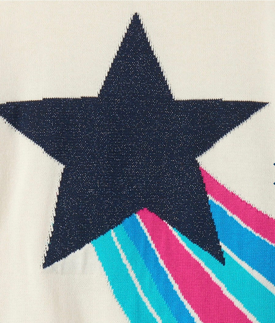 Girls Shooting Star Sweater