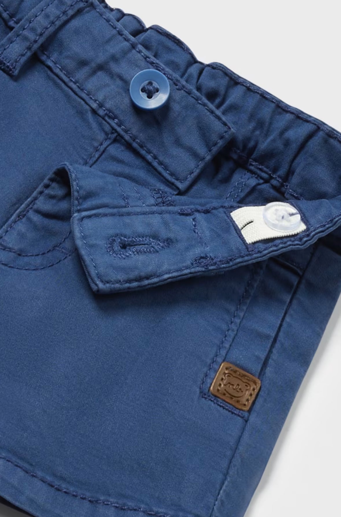 Newborn twill shorts