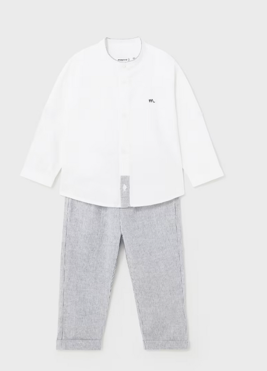 Mayoral Baby 2-piece linen set