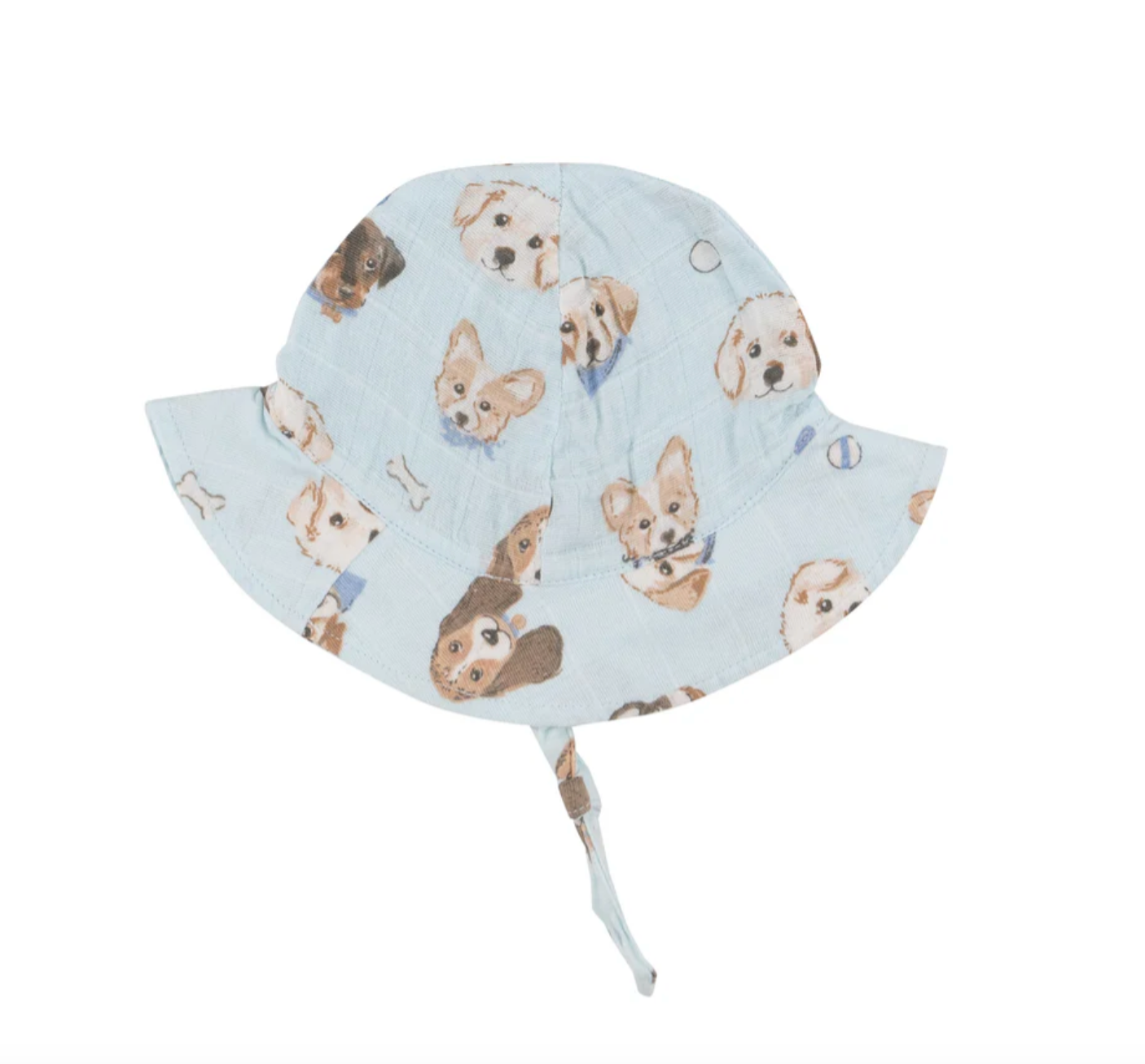 Angel Dear Blue Puppies Sunhat