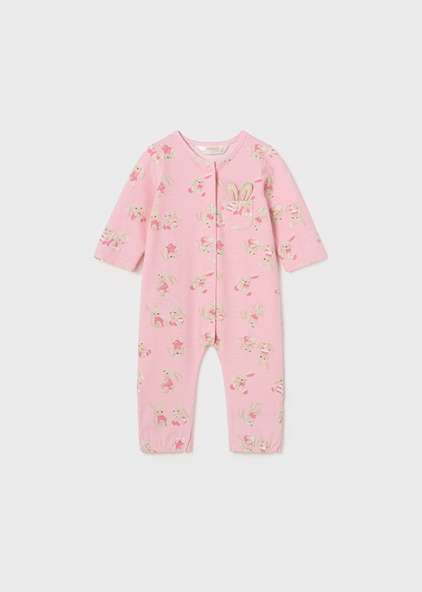 Mayoral Pink Bunny Romper