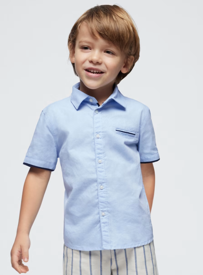 Mayoral Blue Shirt