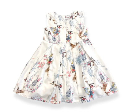 Nature Pleated Dress