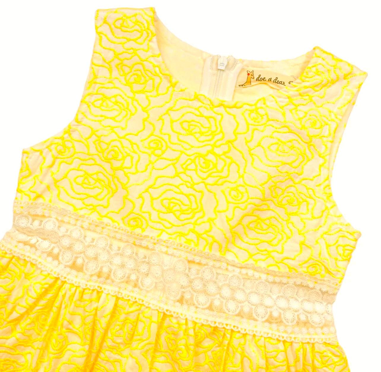 Rose Embroidery Dress