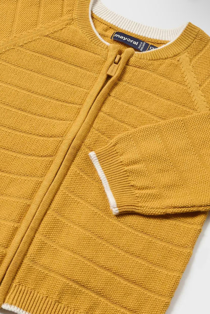 Baby zip-up cardigan Better Cotton