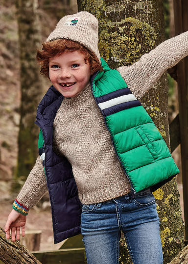 Boys Reversible  Mayoral Vest