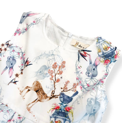 Nature Pleated Dress