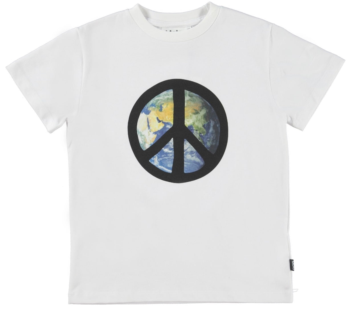 Earth with peace sign T-Shirt