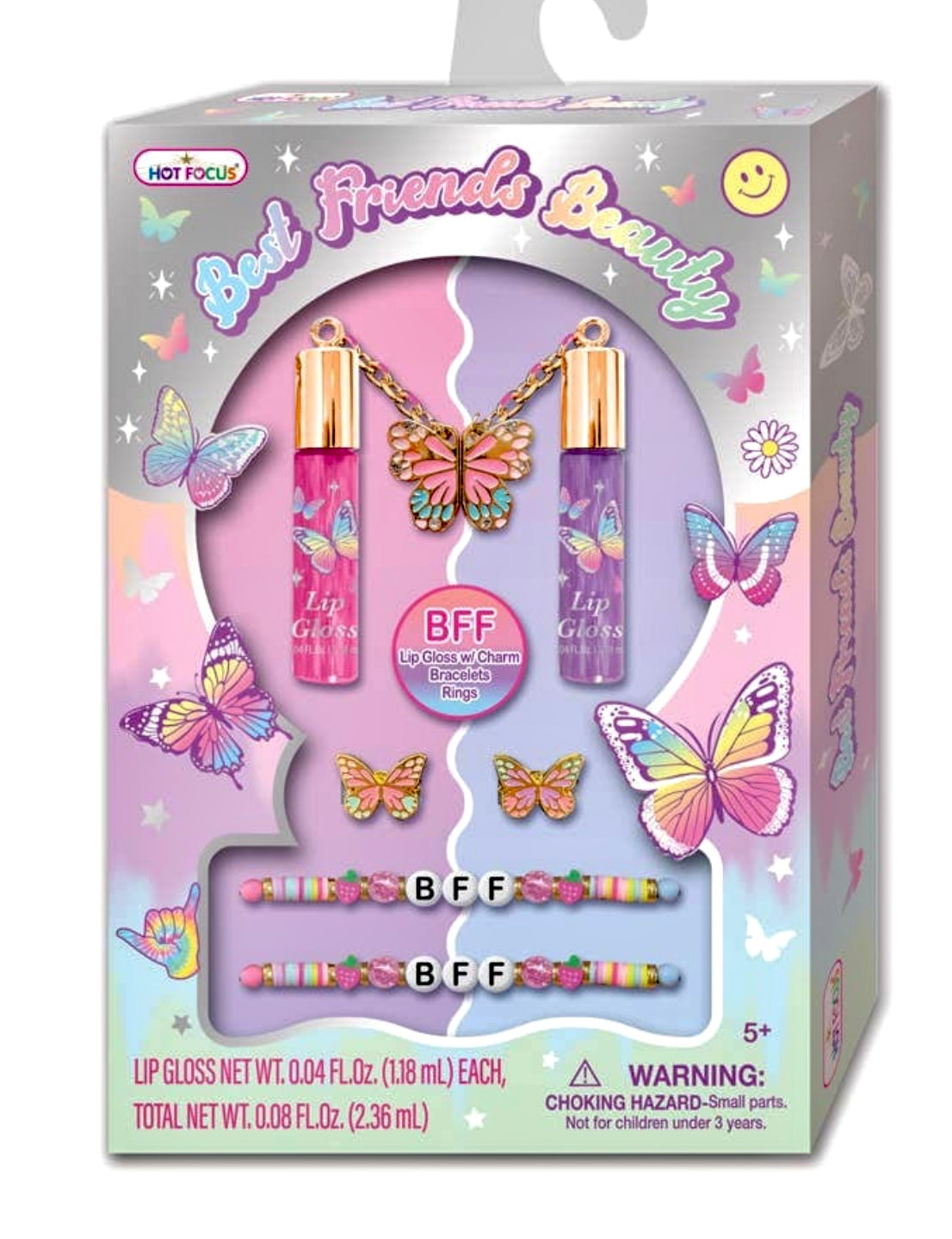 Best Friends Beauty-Tie Dye Butterfly