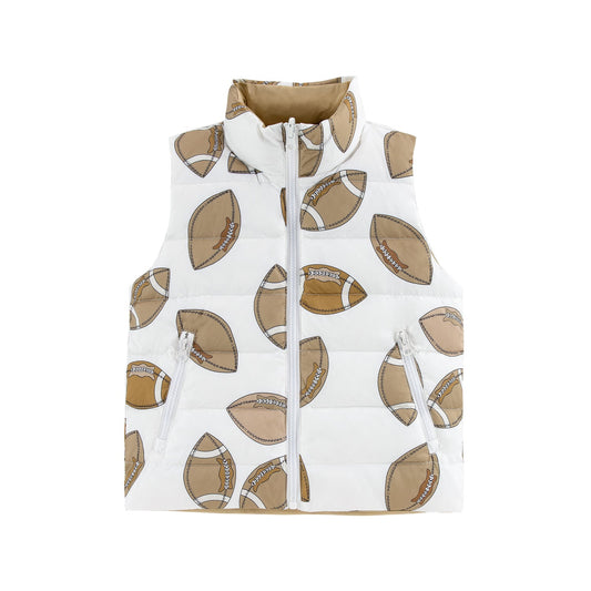 Casey Reversible Vest Touchdown