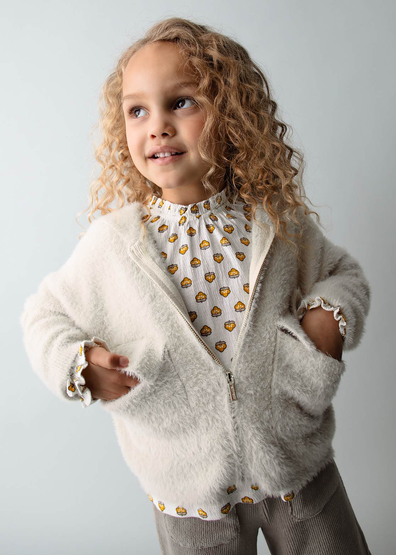 Girl Zip-Up Hoodie