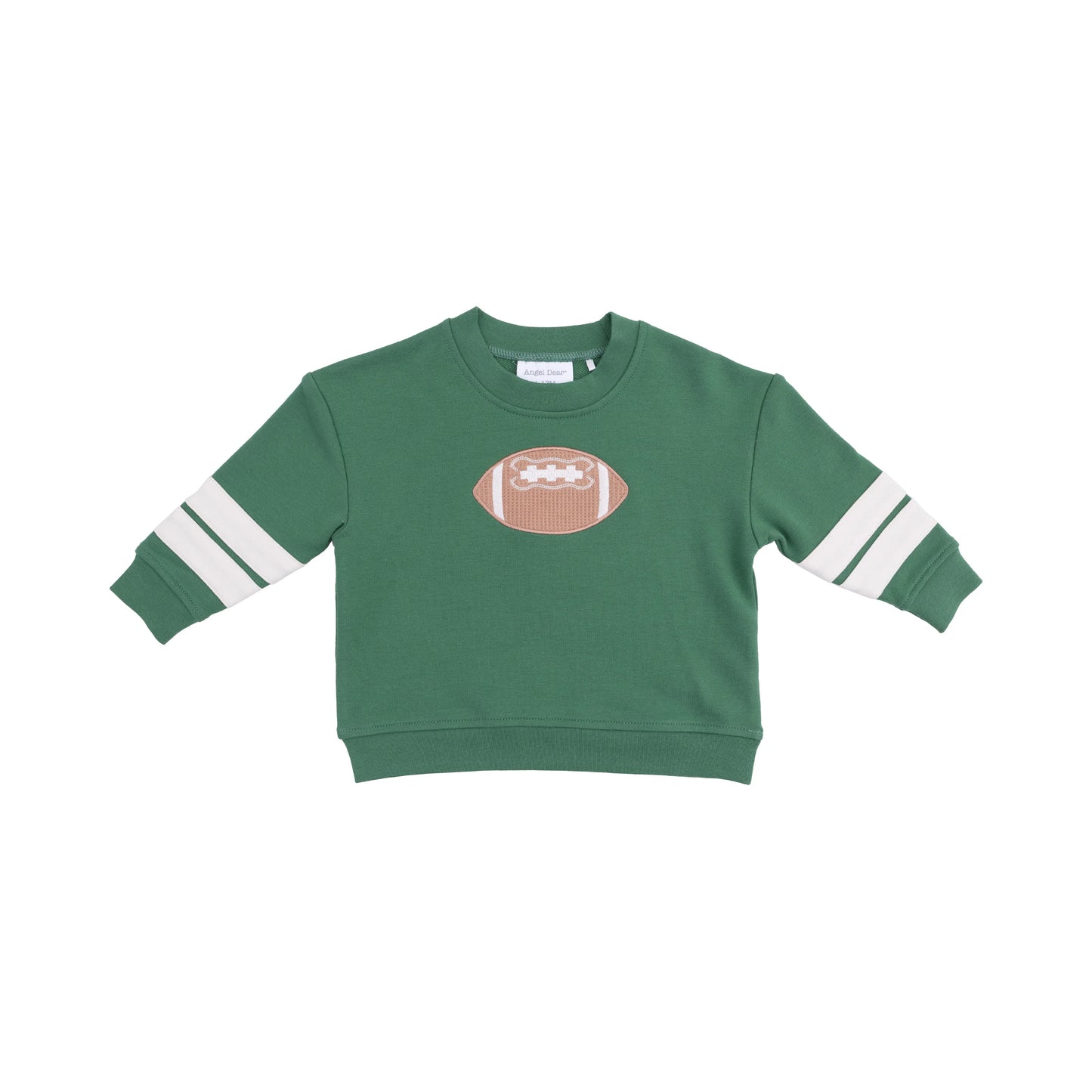 Cozy Drop Sleeve Sweatshirt with Varsity Stripes and pants