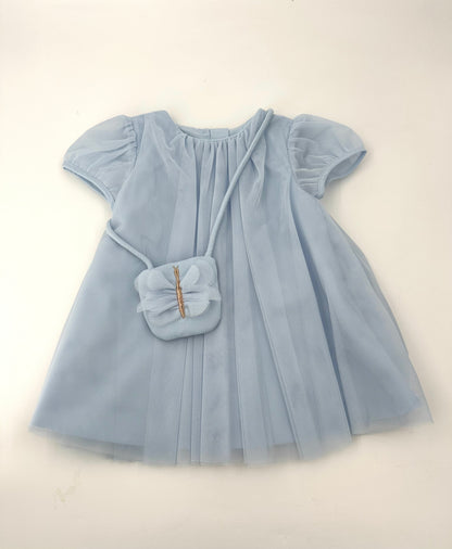 Baby tulle dress with bag