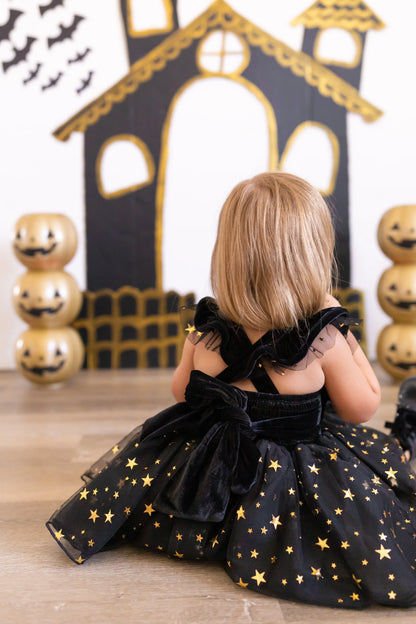 Gold Star Dress