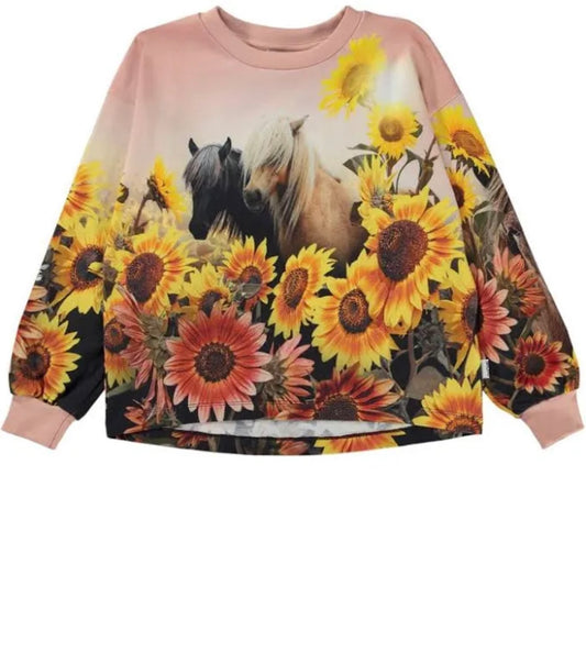 Molo Horses sweatshirt