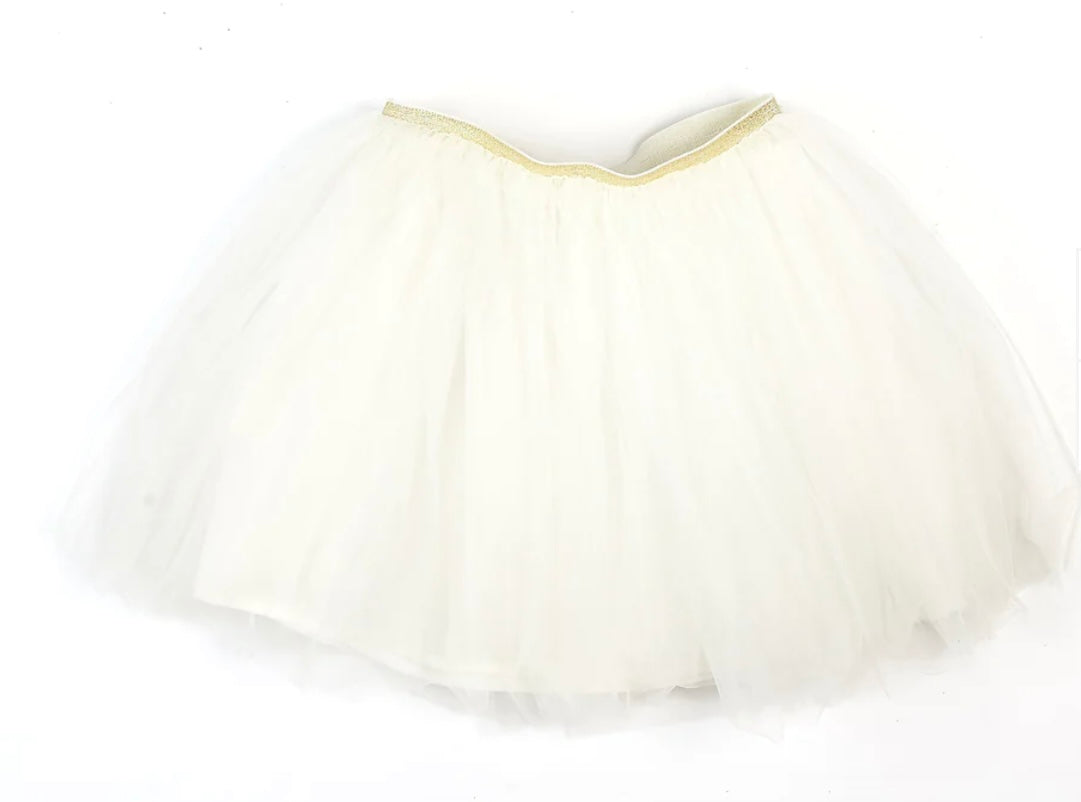 Tuttu skirt silver glitter waistband