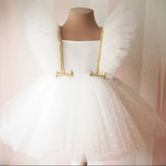 Evening dress white