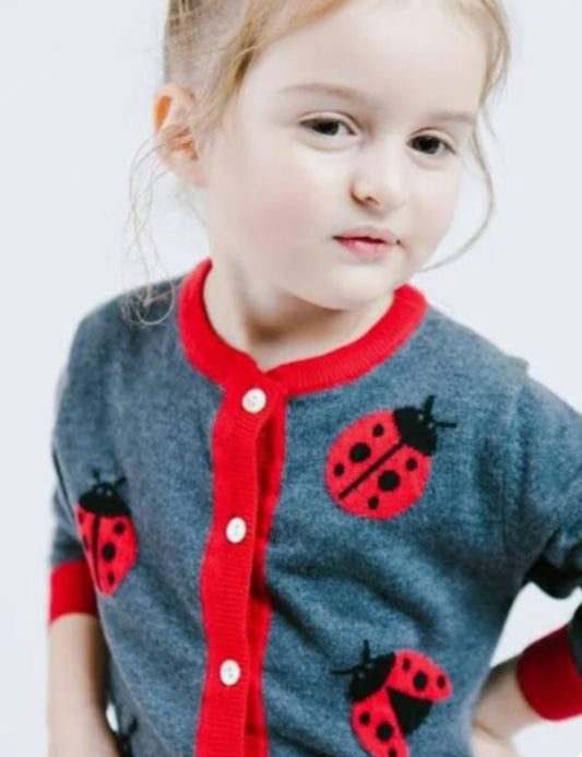 Bugs Cardigan Grey