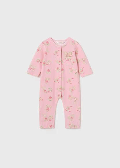 Mayoral Pink Bunny Romper