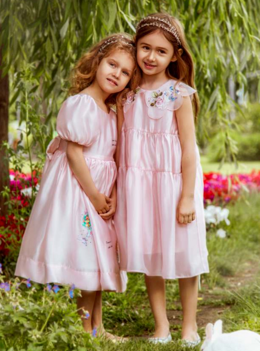 Pink mermaid dress